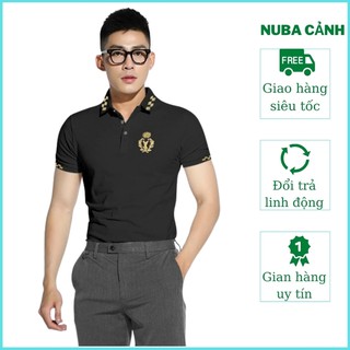Áo thun nam nữ cổ bẻ cao cấp, ao phông chất vải polo, thấm hút mồ hôi TAKA 73