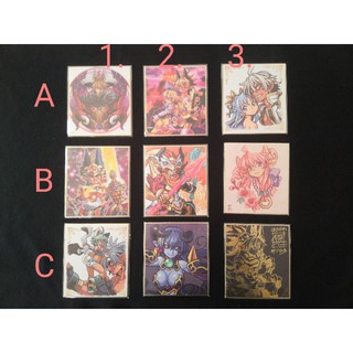 Tranh Shinrabanshou Shikishi Art - Chính Hãng Bandai Nhật Bản