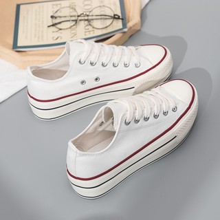 Giày nữ sneaker đế bánh mì tăng chiều cao 3.5cm
