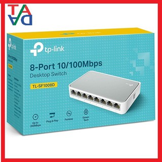 Bộ Chia Tín Hiệu Để Bàn 8 Cổng 10/100Mbps TP-Link TL-SF1008D - Hàng Chính Hãng