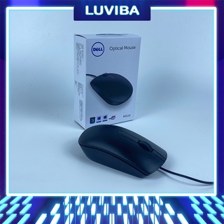 Chuột máy tính có dây Dell laptop dễ thương cute giá rẻ LUVIBA MS116