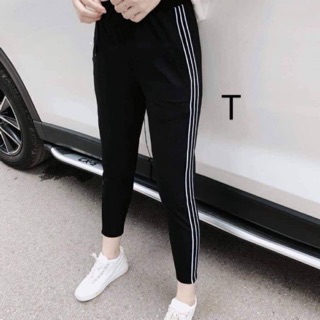 ❤️FREESHIP❤️Quần Baggy Umi Sọc Thể Thao