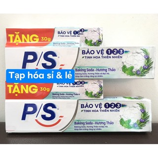 Kem đánh răng p/s soda Bảo Vệ 123 baking soda Hương Thảo 190g tặng 30g
