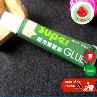 Keo dán đa năng, dán đồ da, nhựa, gỗ... chuyên dụng Super glue 20g  Duashop