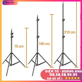 Chân đèn livestream cao 2.1M studio, chân đèn Flash cho livestream chụp ảnh, quay phim