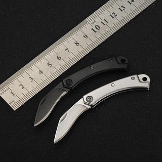 Dao Phượt EDC Treo Móc Khoá Nhỏ Xiếu - Hình Cong Dễ Rọc Thùng - Cắt Dây