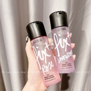 Xịt khoáng cố định make up MAC Prep+Primer Fix+ Brume Fixante 100ml
