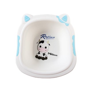 Chậu rửa mặt trẻ em in hình bò sữa xinh xắn 8801-2B
