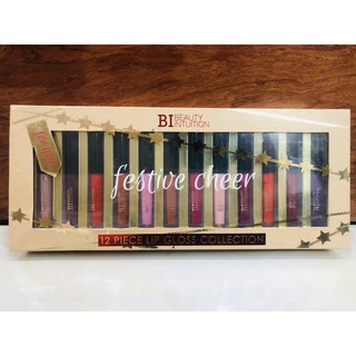 Bộ 12 son Bi BEAUTY INTUITION 12 Piece Lip Gloss Collection Macy's