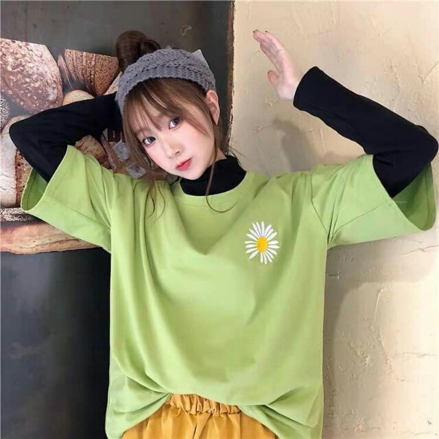 Áo hoa cúc họa mi TL