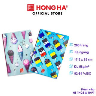 Vở kẻ ngang Hồng Hà 200 trang Pupil Paper Color (1095)