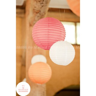 Đèn Lồng Giấy Size 30cm (9 màu)