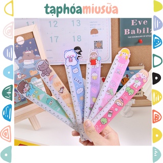 Thước kẻ nhựa hình thú xinh xinh yêu yêu - MiuSua