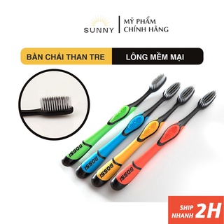 Bàn chải đánh răng Than Tre hoạt tính Hàn Quốc với lông chải mềm mại, ngăn ngừa sâu răng