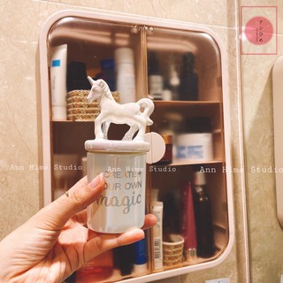 Nến Thơm Không Khói Thiên Nhiên Unicorn Kì Lân Óng Ánh Claire's Nến Thơm Phòng Xuất Mỹ