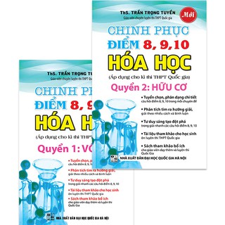 Sách Combo Chinh Phục Điểm 8,9,10 Hóa Học