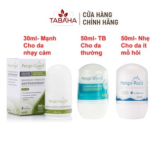 Lăn khử mùi Perspi Guard 30ml, Perspi Shield 50ml, Perspi Rock50ml cả thiện tình trạng hôi nách
