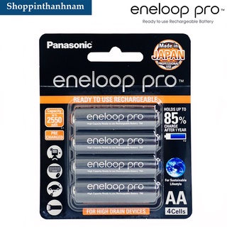 Pin sạc Eneloop Pro 2550mAh BK-3HCCE/4B chính hãng
