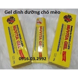 Gel dinh dưỡng chó mèo Nuvita 120g