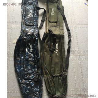 Túi đựng cần câu cá 1,3 m 3 ngăn ( rẻ vô địch )