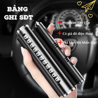 Bảng số điện thoại ô tô , bảng ghi số điện thoại đẻ trên xe hơi thiết kế tiện lợi thông minh ATILA SHOP