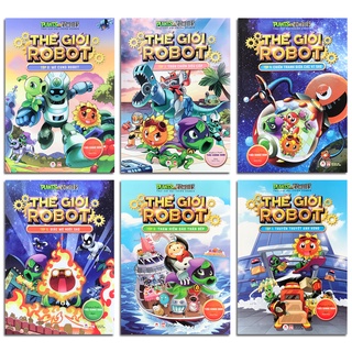 Sách - Trái cây đại chiến Zombie - Thế Giới Robot (Lẻ tùy chọn 6 tập)