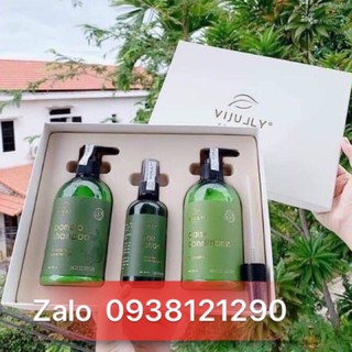 COMBO DẦU GỘI XẢ XỊT BƯỞI VIJULLY (chăm sóc tóc chính hãng 100%)