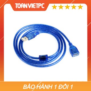 Dây cáp USB nối dài 1.5m xanh