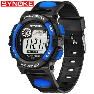 Đồng hồ thể thao dây cao su trẻ em Synoke 9001