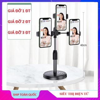 Giá Đỡ 3 Điện Thoại, 2 Điện Thoại Và 1 Điện Thoại - Livestream Xem Video Siêu Bền