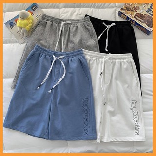 Quần đùi nam nữ thể thao - Quần short nam nữ chất liệu cotton, dày dặn không xù