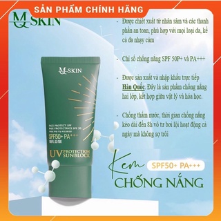 [ Hàng chuẩn ] KEM CHÔNG NẮNG MQ NHÂM SÂM  SPE 50+ Mẫu Mới