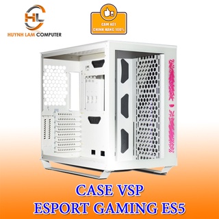 Vỏ máy tính Case VSP ES5 (ATX/MICRO-ATX/MINI-ATX)(TRẮNG)(KHÔNG FAN) Chính hãng