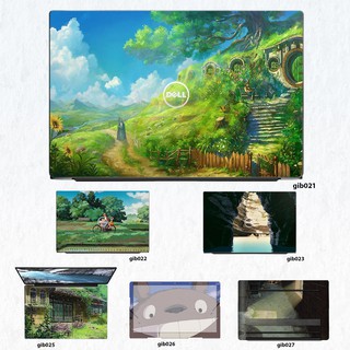 Skin dán Laptop Dell in hình Ghibli anime (inbox mã máy cho Shop)