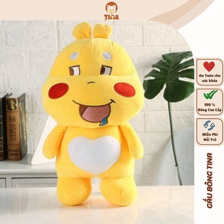 Gấu bông ôm qoobee ong vàng thú nhồi bông cute cho bé kích thước 35cm