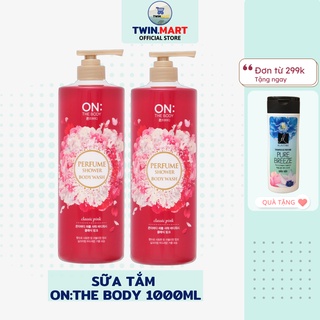 [ĐƠN 299K TẶNG DẦU GỘI 36K] Date xa 2024 TPHCM Sữa tắm hương nước hoa On: The Body Perfume 2021 - Hàn Quốc Classic PinK