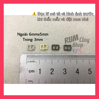 Khoá Chữ Nhật 3mmx6mm cho Obitsu, Bjd, Blythe