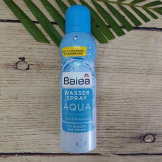 [CHÍNH HÃNG ĐỨC] Xịt khoáng biển 100% tinh khiết Balea Wasser Spray Aqua cho mọi loại da 150ml
