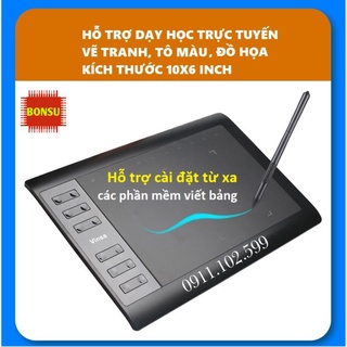 Bảng điện tử VINSA 1060Plus 2020 chính hãng - bản quốc tế nâng cấp so với Gaomon 1060