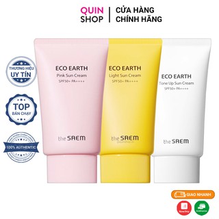 Kem Chống Nắng The SAEM Eco Earth Power Sun Cream SPF50+ PA++++