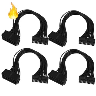 Set 4 dây cáp chia nguồn 24 Pin 20+4 Pin ATX chuyên dụng cho xe mô tô