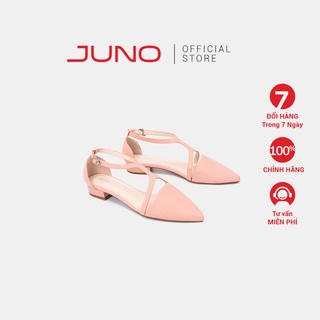 JUNO - Giày Búp Bê Mũi Nhọn Quai Cách Điệu - BB03082