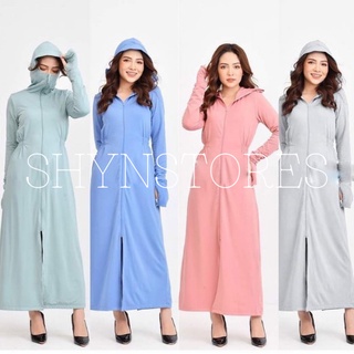 Áo chống nắng nữ toàn thân dáng dài Shynstores vải kim cương nhiều màu freeship
