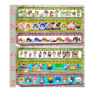 Thước in hình hero team nhiều mẫu
