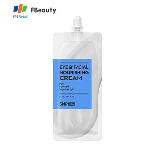 Kem dưỡng săn chắc vùng mắt và mặt SNP MINI Eye &amp; Facial Nourishing Cream 25ml