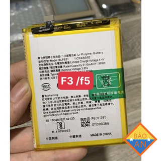 pin điện thoại F3 DÙNG CHUNG F5 ( plp631)