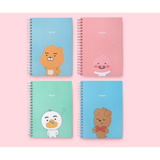 Cá Chép - VỞ XOẮN GÁY BÌA CỨNG Kakao Friend