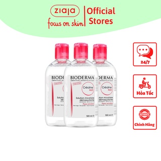 Nước Tẩy Trang Bioderma Màu Hồng Dành Cho Da Nhạy Cảm 500ml - Ale Hehe