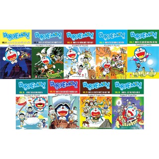 Sách - Combo 9 quyển truyện tranh Doraemon dài - được chọn tập