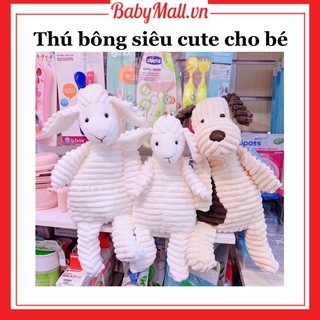 Thú bông cừu trắng cute cho bé yêu